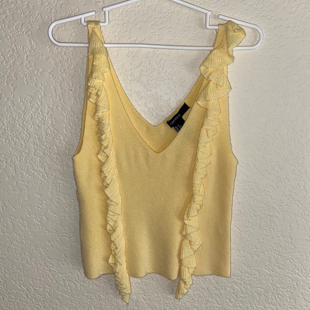Yellow tank top